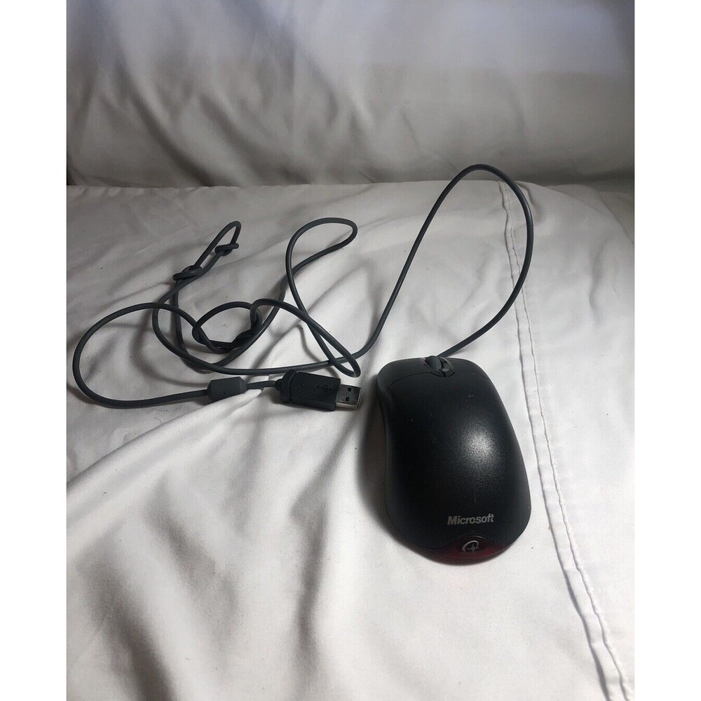 Microsoft Wheel Mouse Optical 1.1A USB PS/2 Compatible - Tested